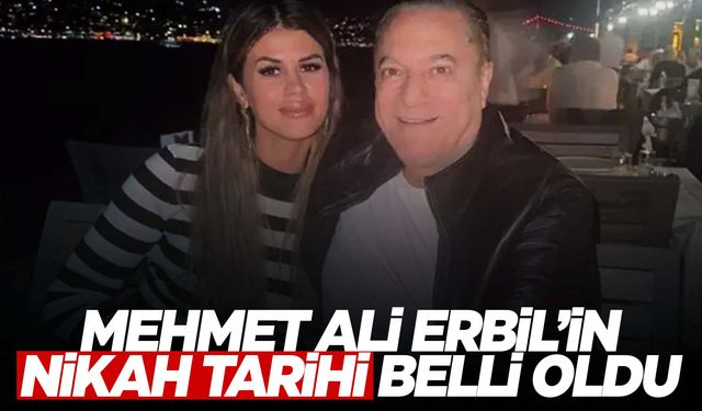 Mehmet Ali Erbil ile 40 yaş küçük aşkı evleniyor… Nikah tarihi belli oldu