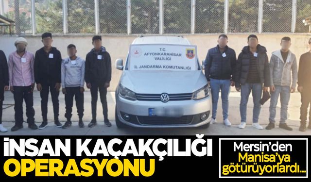 Mersin’den Manisa’ya götürüyorlardı… Kiralık araç ile insan kaçakçılığı!