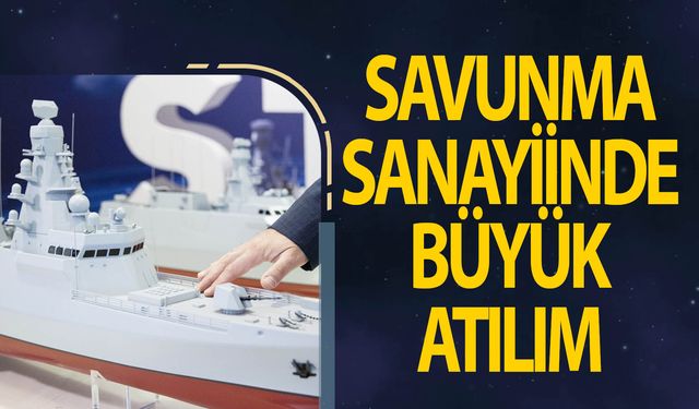 Milli savaş gemileri için yerlileştirildi, ilk görevi ihracat