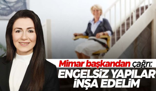 Mimar başkandan çağrı