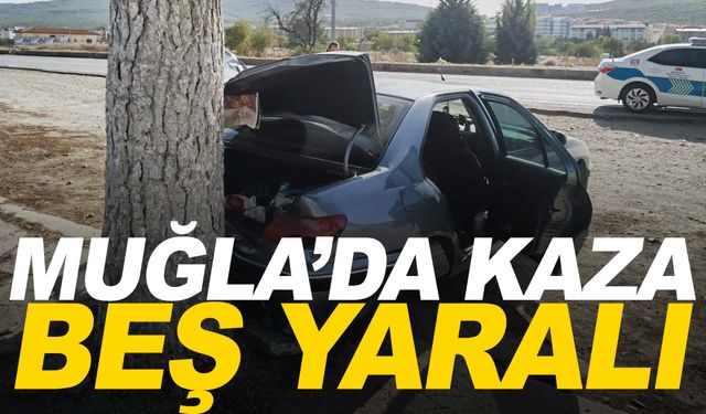 Muğla’da trafik kazası: 5 yaralı  