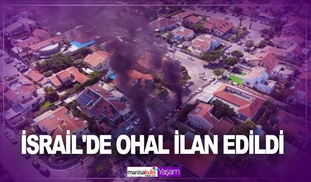 Hamas, İsrail'e operasyon başlattı: İsrail'de OHAL ilan edildi