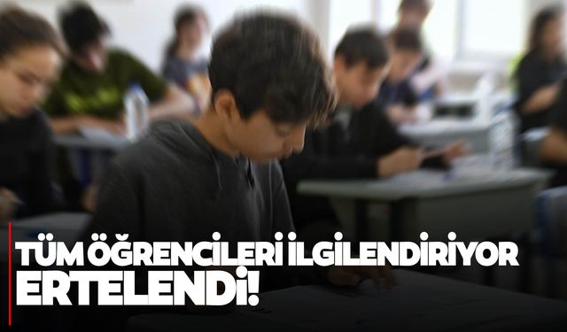 Okullarda ilk dönem tarihleri ertelendi