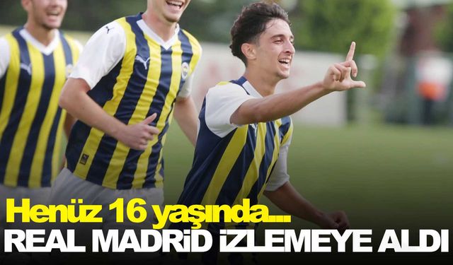 Real Madrid bir Fenerbahçeliye daha kanca attı!