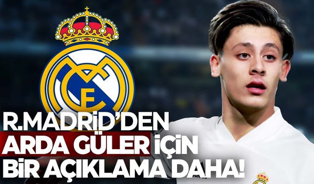 Sakatlıklarla boğuşuyordu! Real Madrid'den Arda Güler için bir açıklama daha