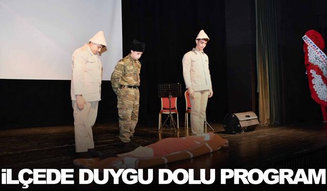 Salihli’de şehitleri anma programı düzenlendi