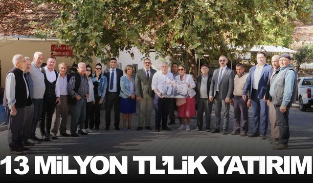 Salihli’nin mahallesine 13 milyon TL’lik yatırım yapılıyor