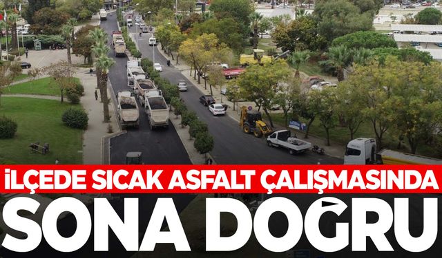 Manisa’nın o ilçesine sıcak asfalt!