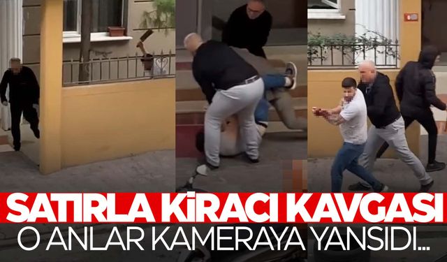 Emlakçıya kızdı… Satırla dehşet saçtı  