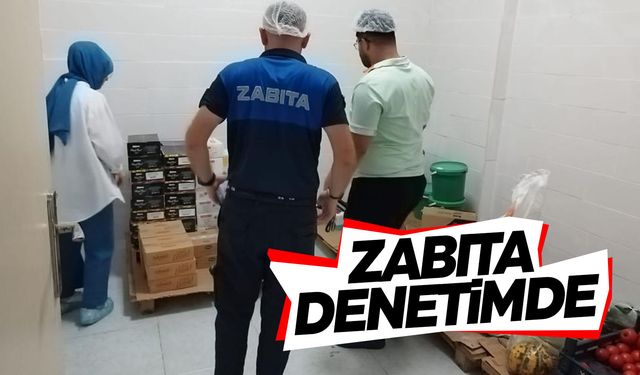 Soma zabıtasından kantinlere sıkı denetim