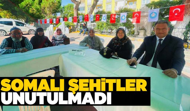 Somalı şehitler dualarla anıldı