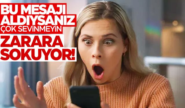 Telefonlarınıza gelen bu mesaja dikkat! Birikiminiz kaybolmasın