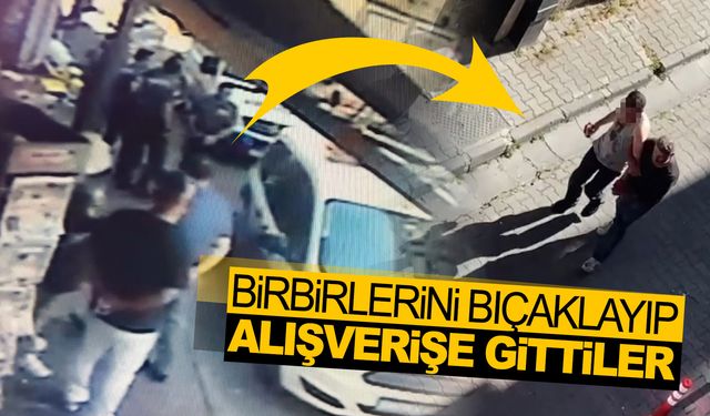 Türkiye'de sıradan bir gün... Birbirlerini bıçaklayıp alışverişe gittiler