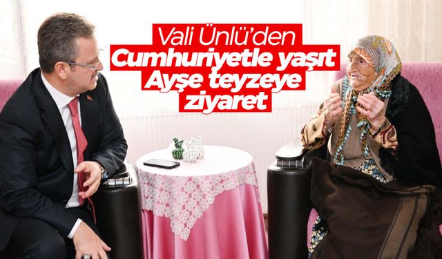 Manisa’da Cumhuriyetle yaşıt Ayşe teyze o günleri anlattı