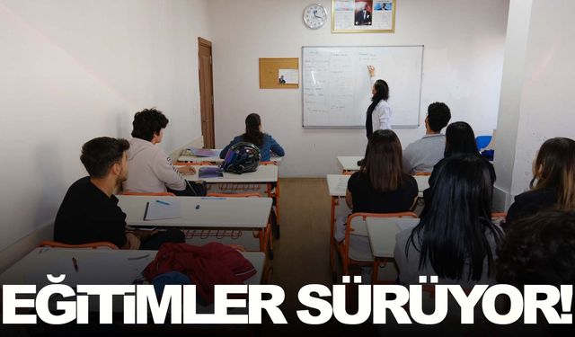 YEGEM’de eğitimler sürüyor