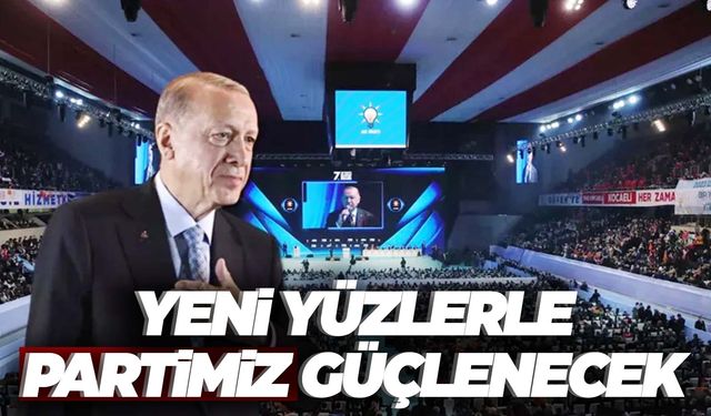 Cumhurbaşkanı Erdoğan'dan kongre öncesi önemli mesaj