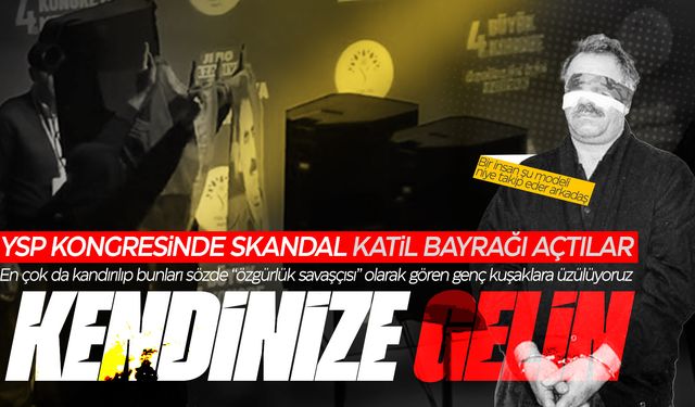 YSP Kongresinde PKK seviciliği yapan 4 kişi gözaltına alındı