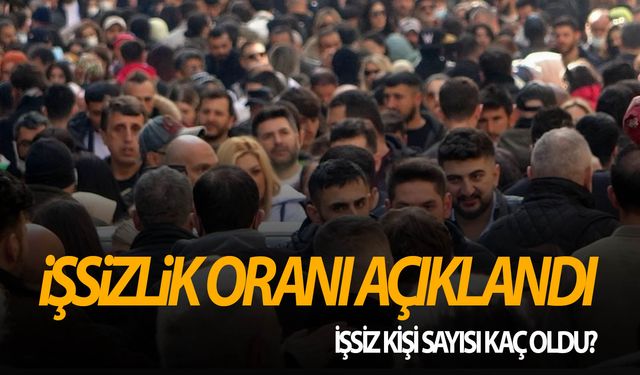 2023 yılı üçüncü çeyrekte işsizlik oranı kaç oldu?