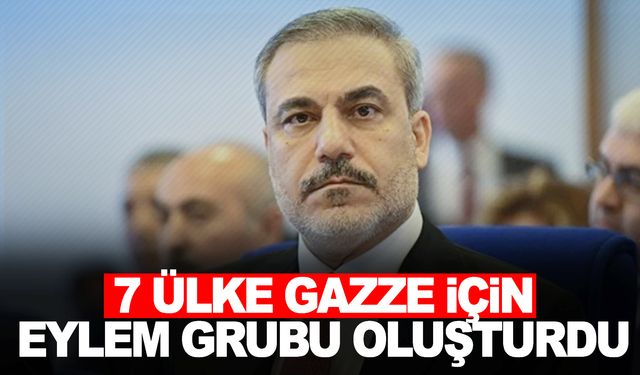 Bakan Fidan açıkladı… Gazze’de ateşkes için 7 ülkeden yeni hamle