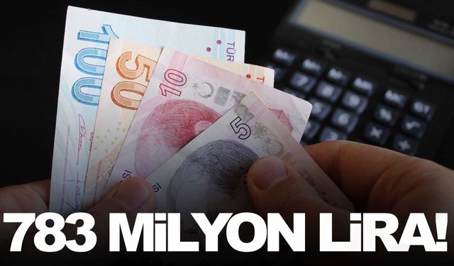 Bugün hesaplara yatırıldı… 783 milyon lira!