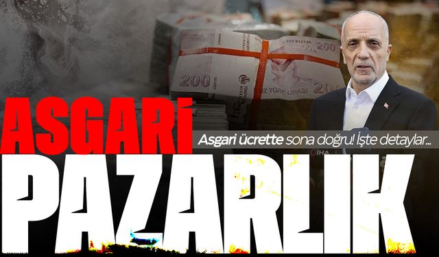 Asgari ücret pazarlığında işçiler de olacak! Asgari ücret zammına son viraj