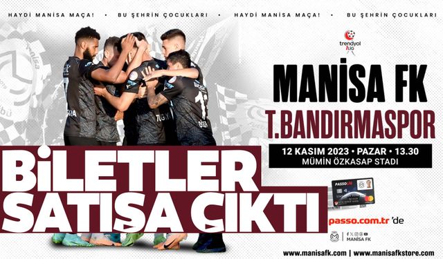 Bandırmaspor maçının biletleri satışa çıktı