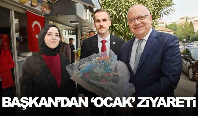 Başkan Ergün’den Ülkü Ocakları’na iade-i ziyaret