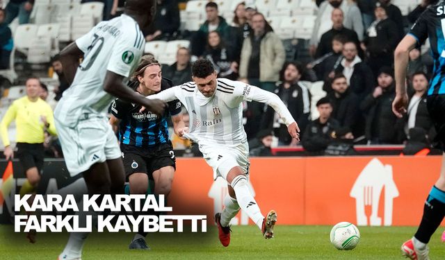 Beşiktaş, Avrupa'da Club Brugge'a 5-0 yenildi