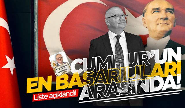 Cumhur İttifakı'nın en başarılı başkanları belli oldu