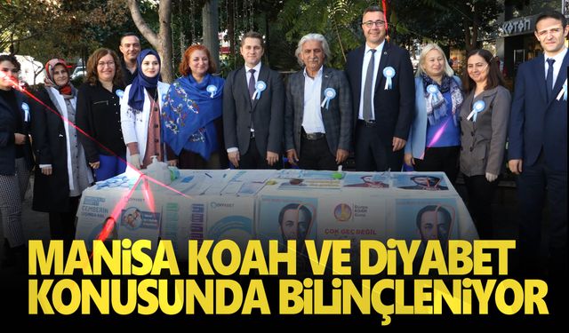 Diyabet ve KOAH hastalıkları günlerinde hatırlandı