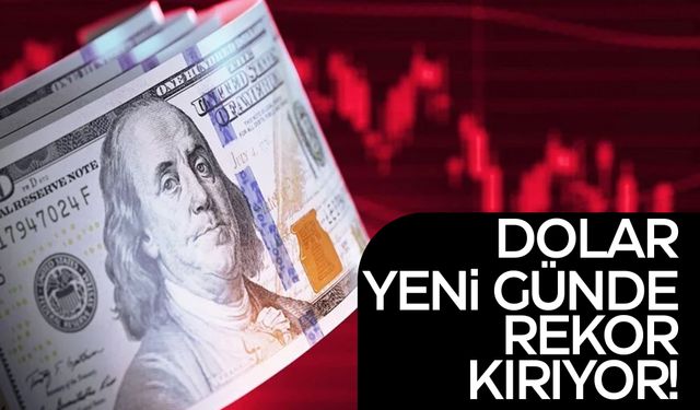 Dolar rekor kırıyor