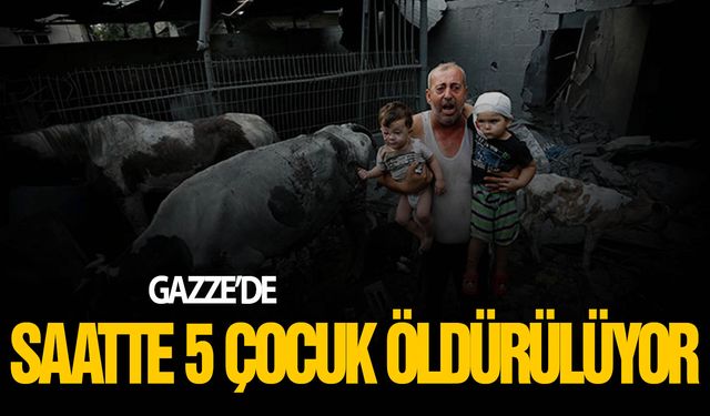 Dünyada en kısa sürede en fazla çocuğun öldürüldüğü yer Gazze