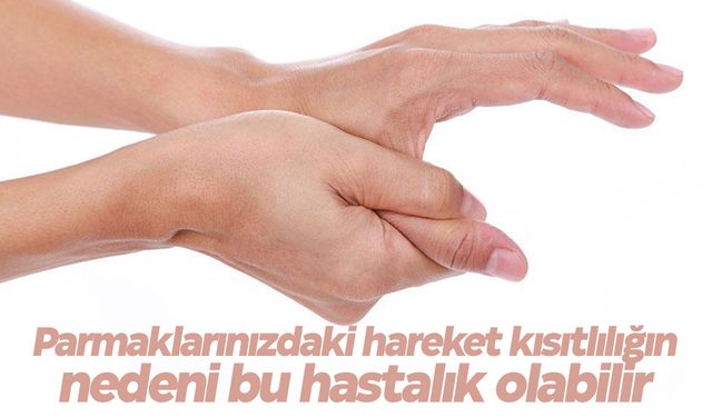 El ve parmaklarınızı oynatamıyor musunuz? Sebebi bu olabilir