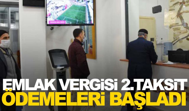 Manisalılar dikkat! Emlak vergisi 2. taksit ödeme başladı… O tarihe kadar süreniz var!