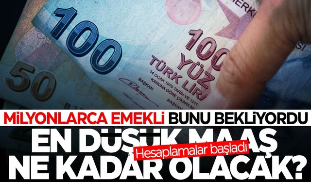 Emeklilerin gözü bu haberde! En düşük emekli maaşı ne kadar olacak?