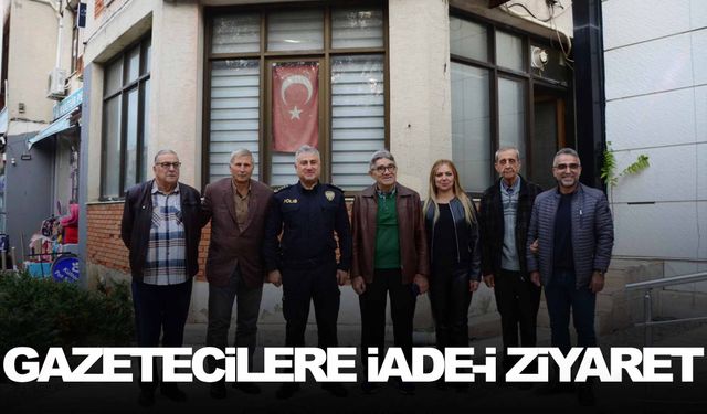 Gazeteciler, Müdür Aktaş’ı ağırladı