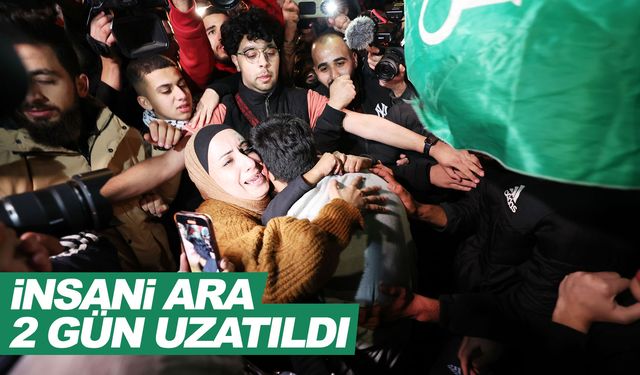 Gazze Şeridi’ndeki insani ara 2 gün daha uzatıldı