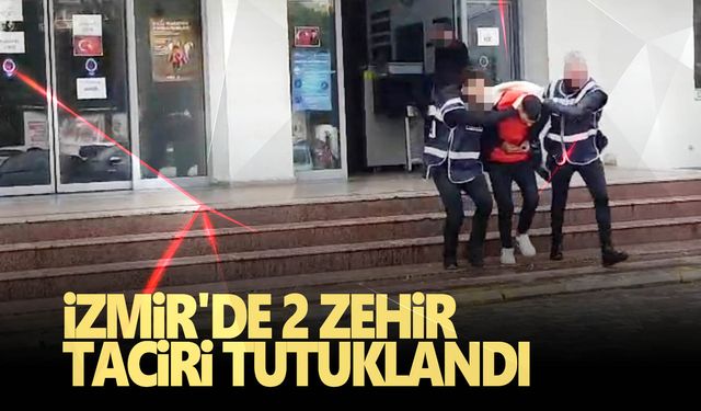 Gözaltına alınan uyuşturucu tacirleri  tutuklandı