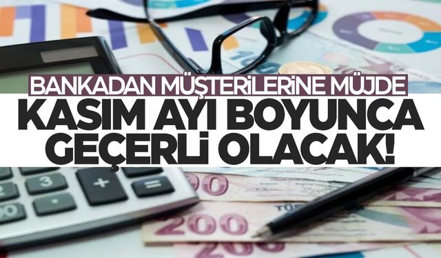 O bankada hesabı olan yaşadı!