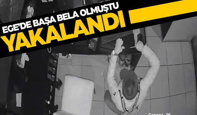 İş yerlerini talan ediyordu! Sonunda yakalandı!