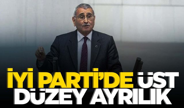 İYİ Parti’de şoke eden istifa!