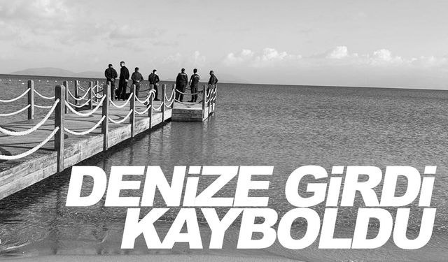 İzmir'de denize giren kişi kayboldu