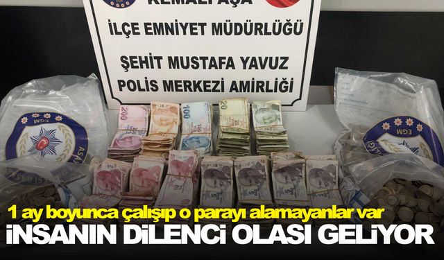 İzmir’de dilencinin üstünden çıkan para şoke etti!