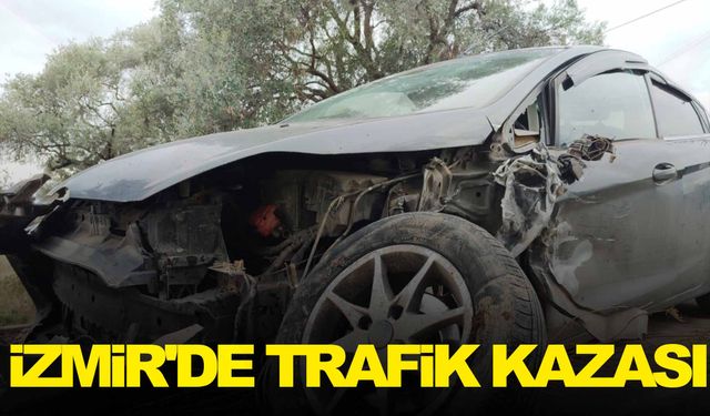 İzmir'de trafik kazası: 4 kişi yaralandı