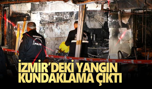 İzmir'deki kundaklamanın altından sarkıntılık iddiası çıktı