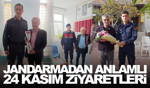 Jandarma Komutanlığı öğretmenleri unutmadı