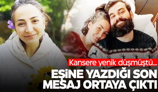 Kansere yenik düşen Ayşenur Parlak’ın eşine vedası yürekleri burktu!