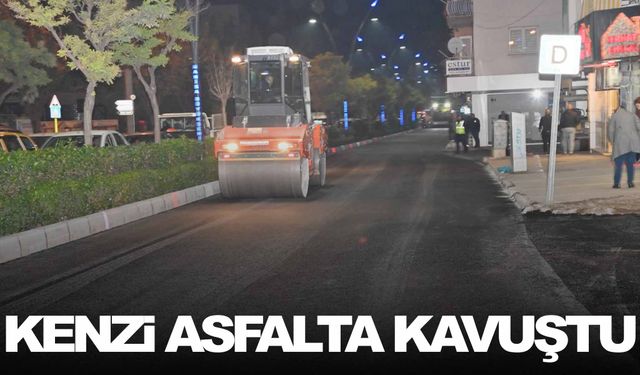 Ekipler gece gündüz çalıştı… Kenzi asfalta kavuştu