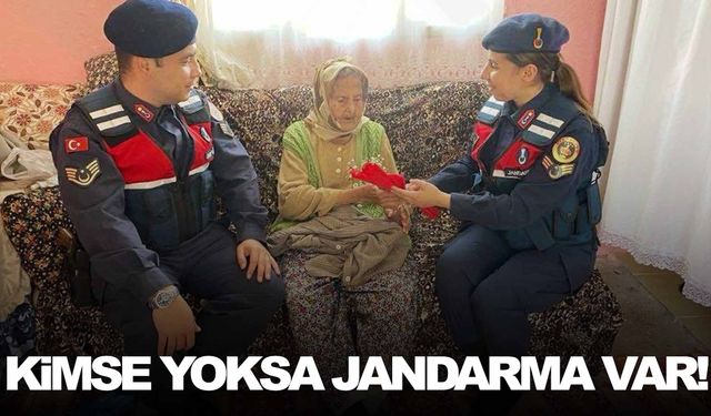 Kimse yoksa jandarma var!