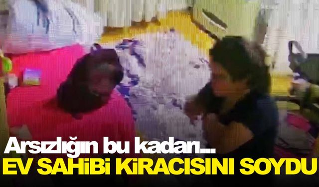 Kiracısını soyan ev sahibi tutuklandı